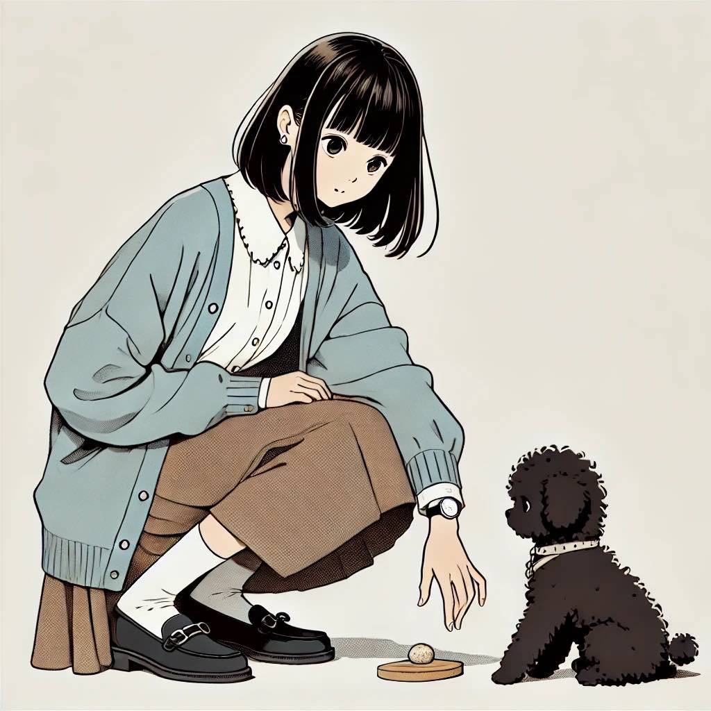 子犬　木のおもちゃ　いつから
