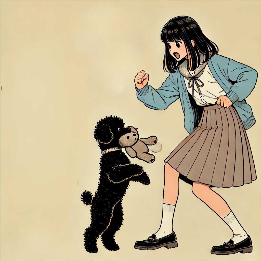 子犬　木のおもちゃ　いつから