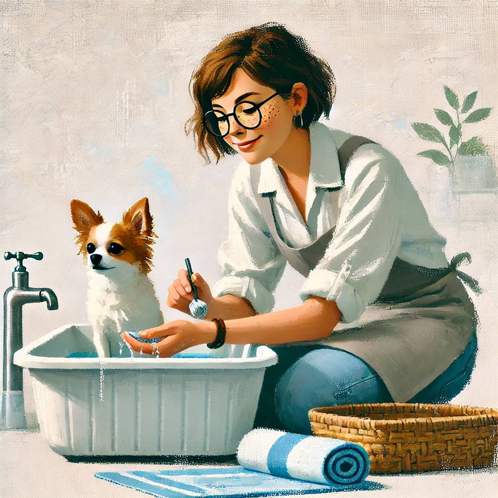 犬　お風呂　好き