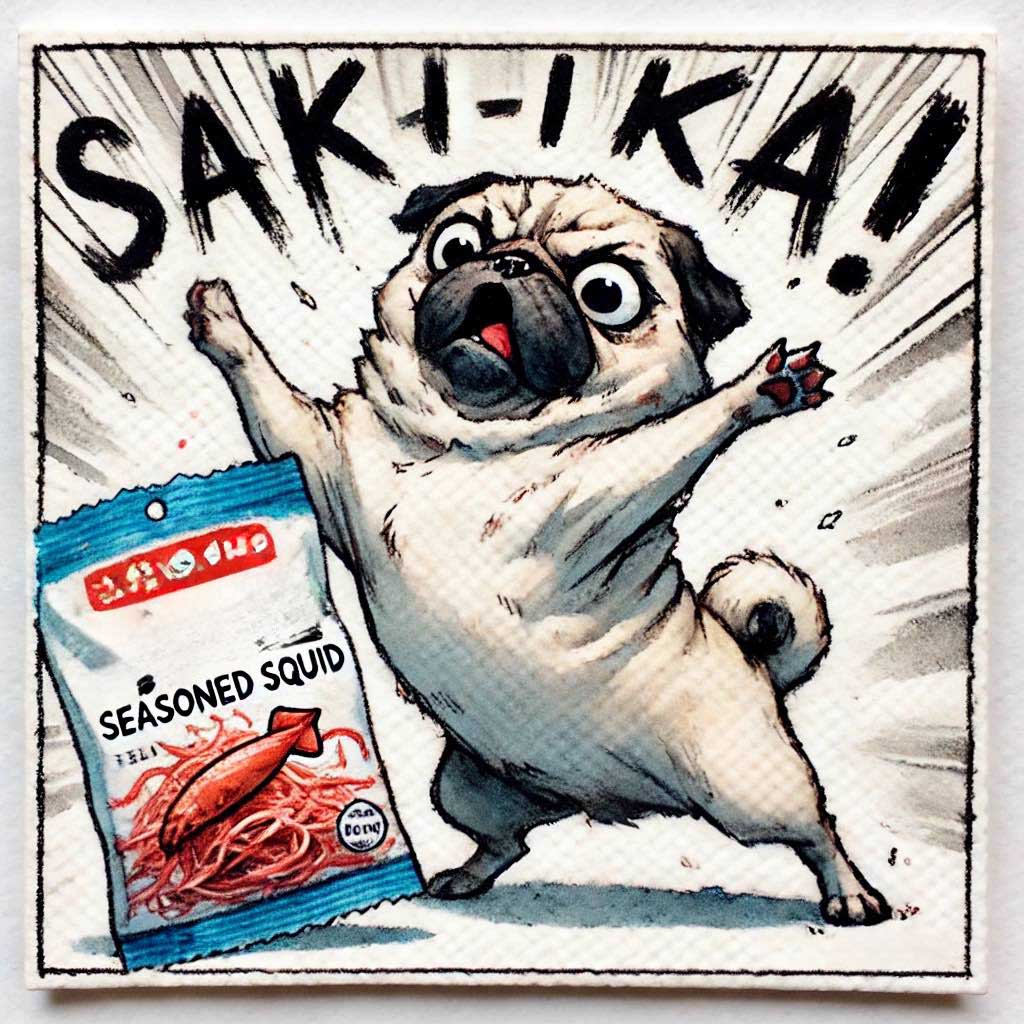 犬　さきいか