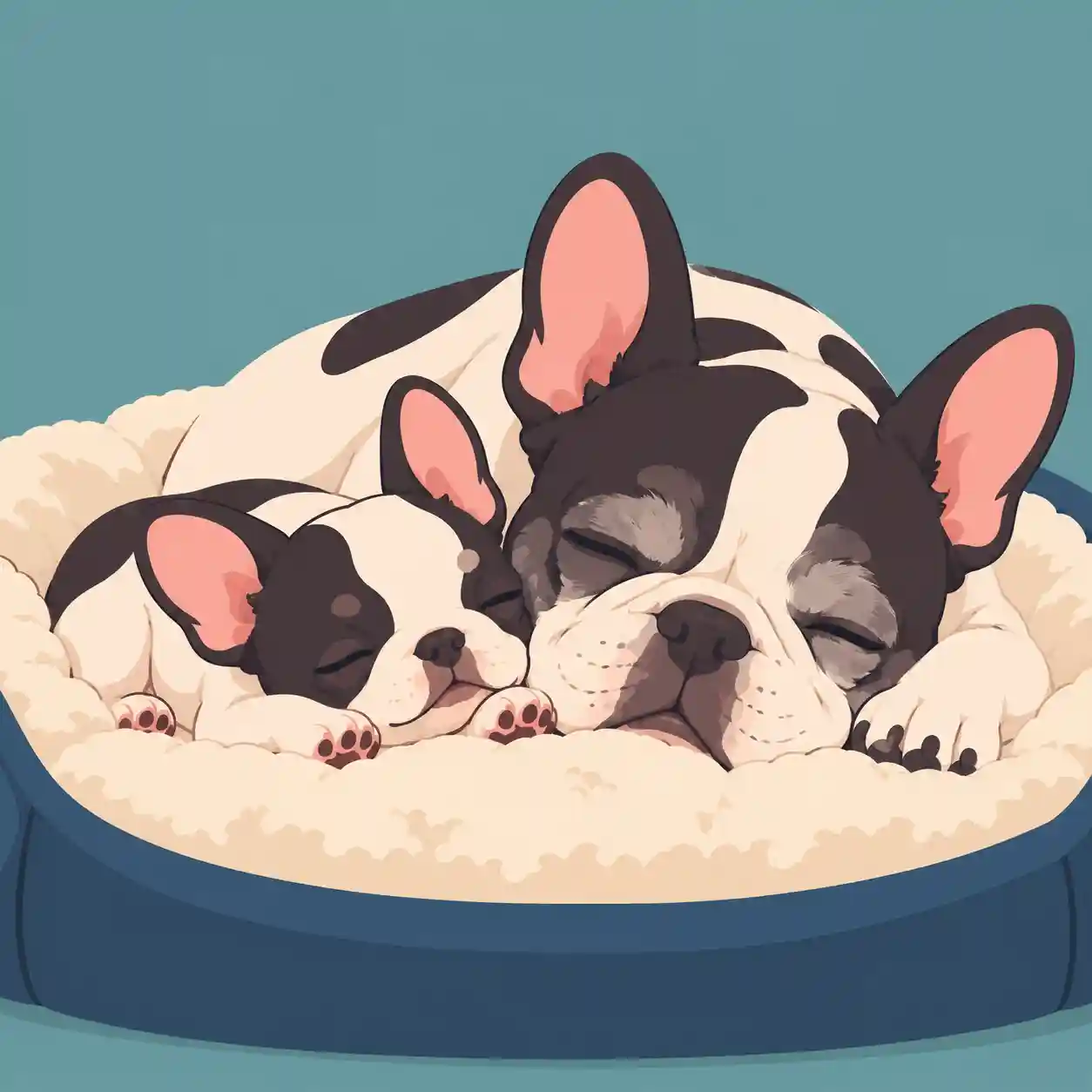 老犬と子犬の睡眠は違う