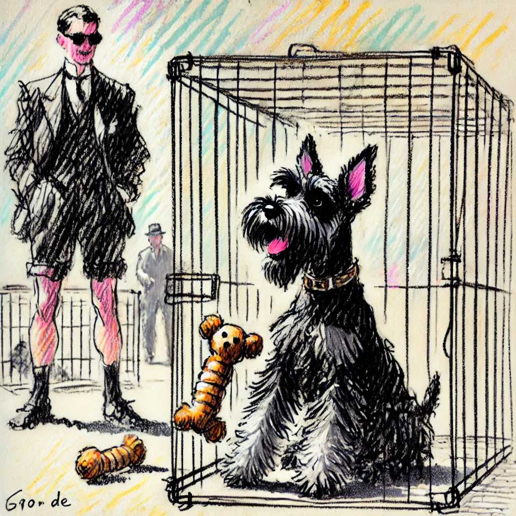 犬の旅行用ケージ
