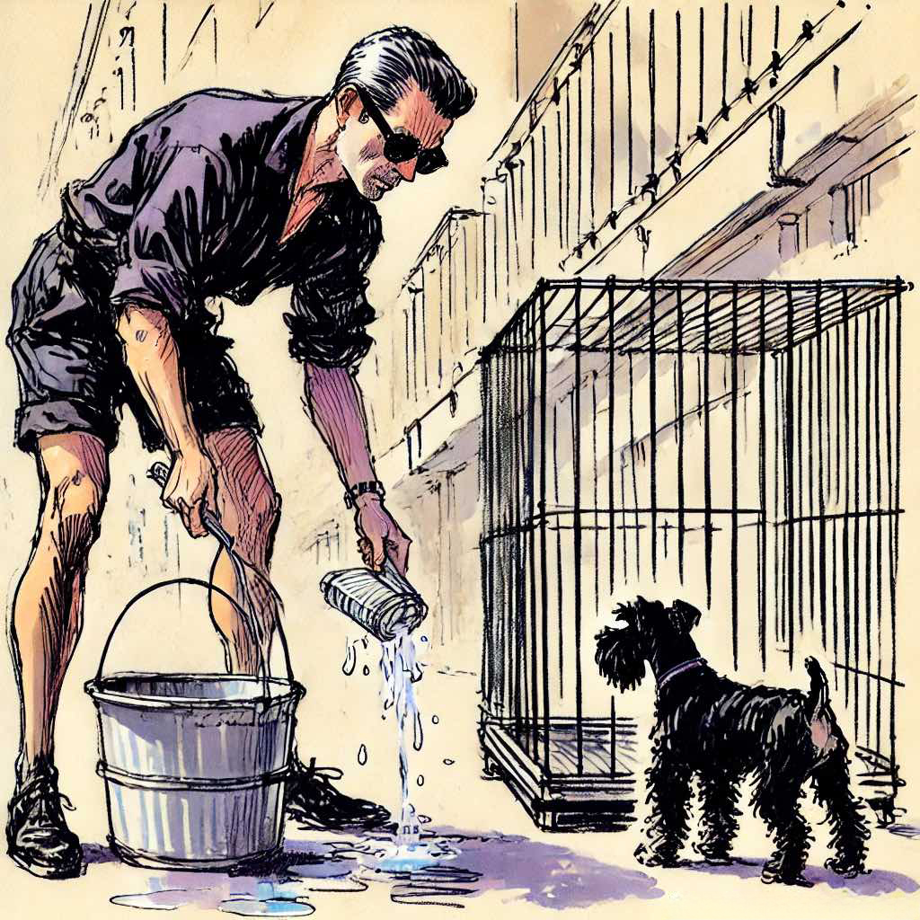 犬の旅行用ケージ