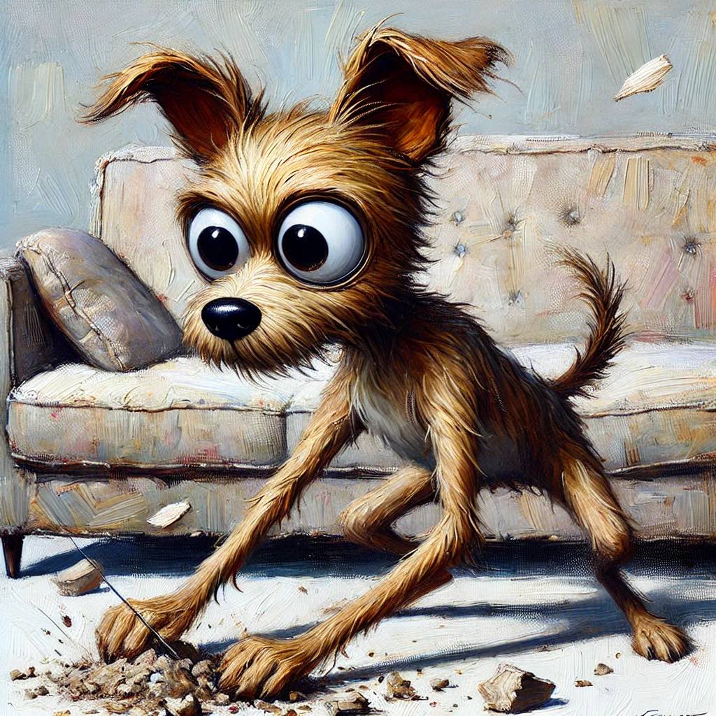 犬 穴掘り テンション