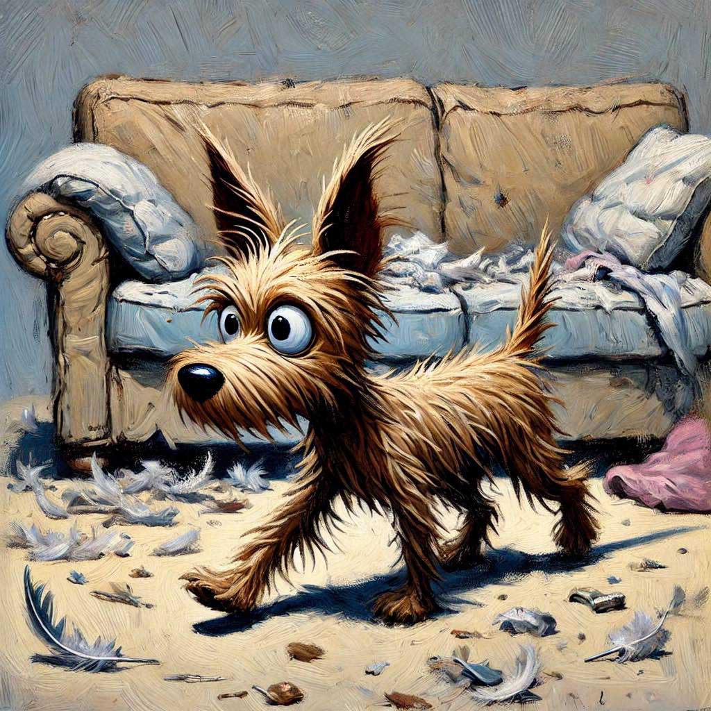 犬 穴掘り テンション