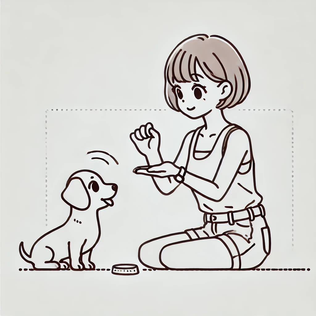 犬がベッドで寝ない 床で寝る